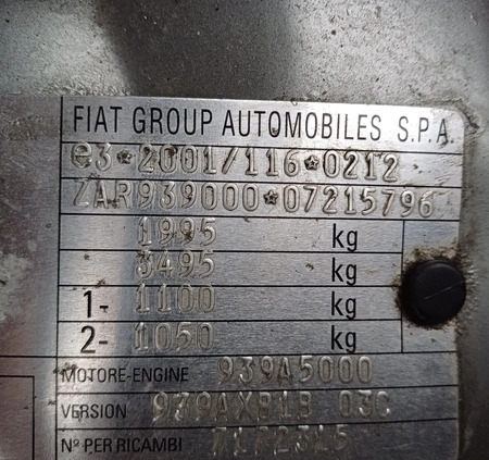 Alfa Romeo 159 cena 13700 przebieg: 227000, rok produkcji 2008 z Siedlce małe 154